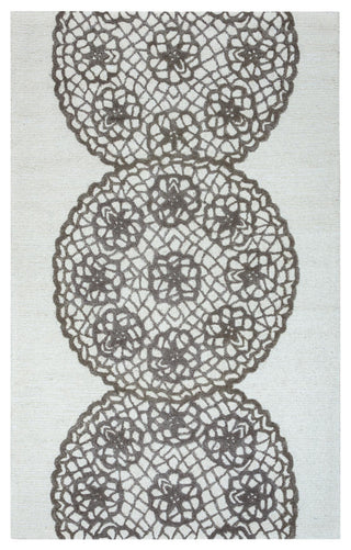 Rizzy Home DI2456 Dimensions Area Rug 5'x8' Gray