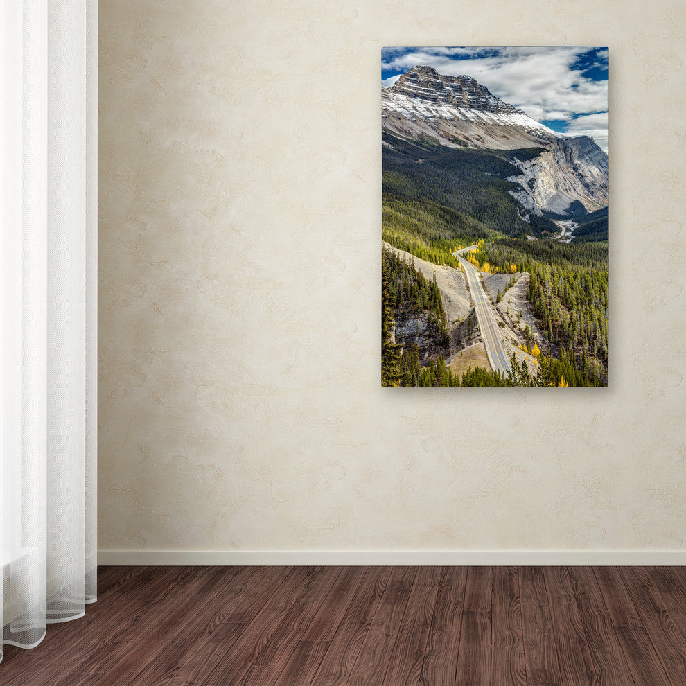 Pierre Leclerc ''Icefield Parkway'' Canvas Art, 32x22