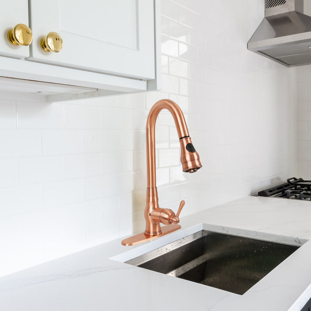 Copper Kitchen Sink Faucet Hole Cover Deck Plate Escutcheon - Lifetime Warranty