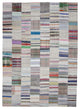 Rug N Carpet - Handmade Anatolian 8' 3'' x 11' 6'' Tribal Patchwork Kilim Rug
