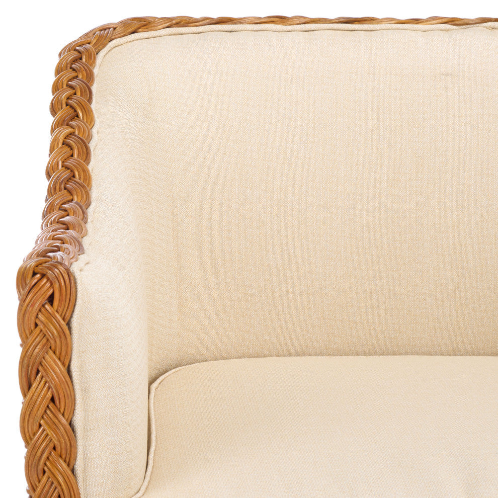Safavieh Couture Sharon Rattan Accent Chair
