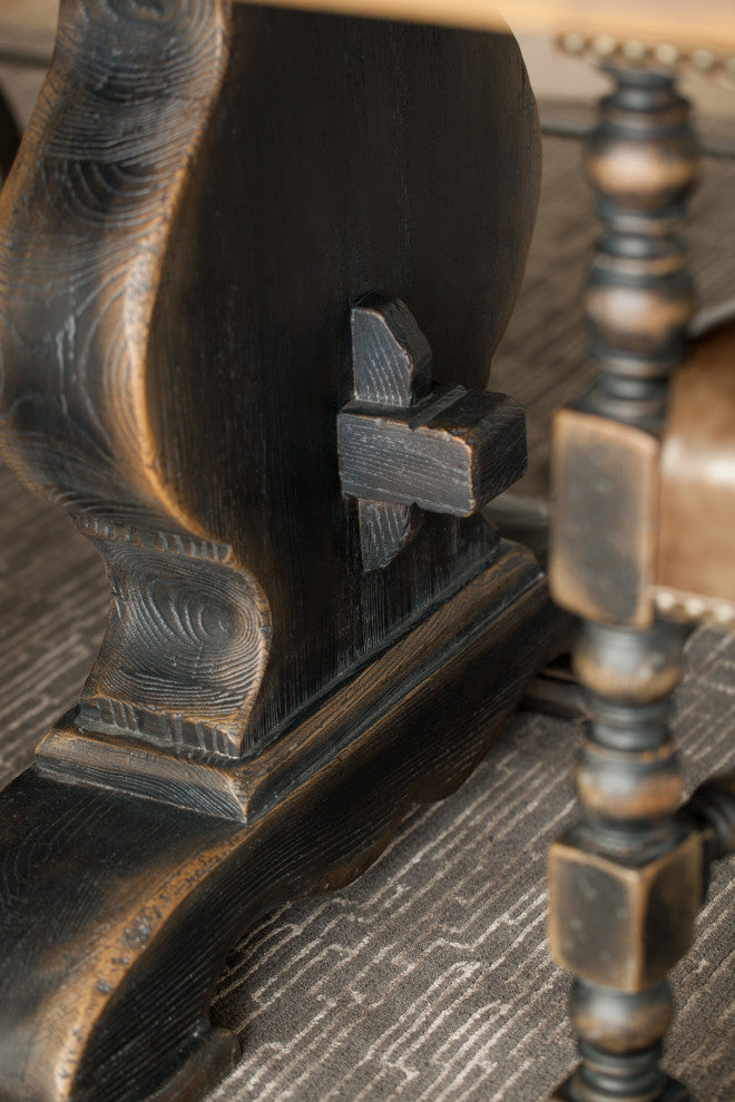 Bandera 86" Table With 2-18" Leaves