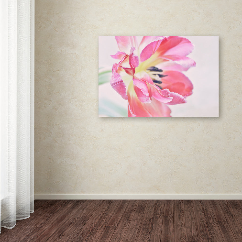 Cora Niele ''Cerise Tulip'' Canvas Art