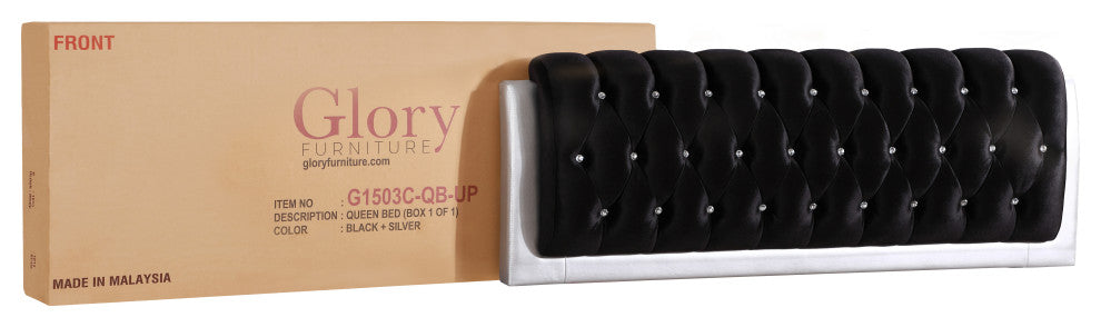 King Bed, Black