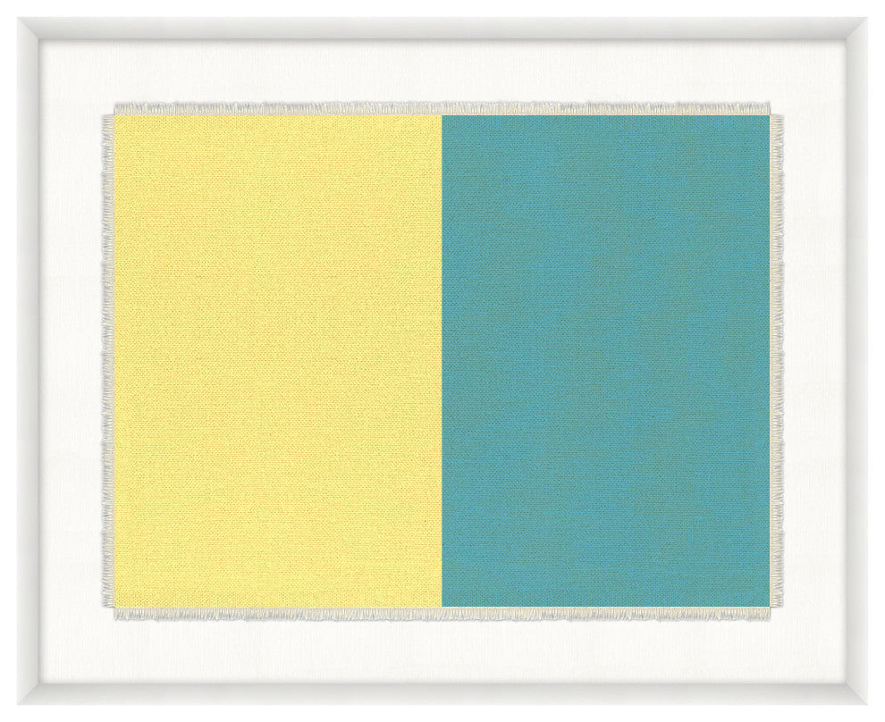 Nautical Flag Textile K, Giclee Reproduction Artwork