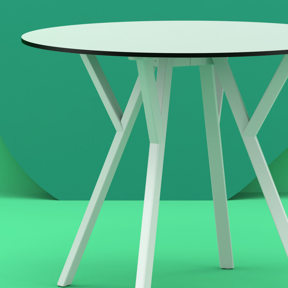 Max Round Table 35" White