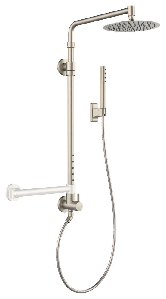 Pulse 1059-BN ShowerSpas Atlantis Brushed Nickel Shower System