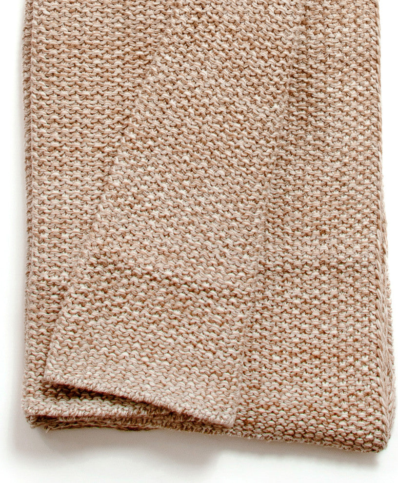 Gane Throw Blanket, Khaki