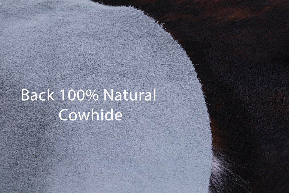 Natural Cowhide Rug 6' 10" X 6' 2" C2414