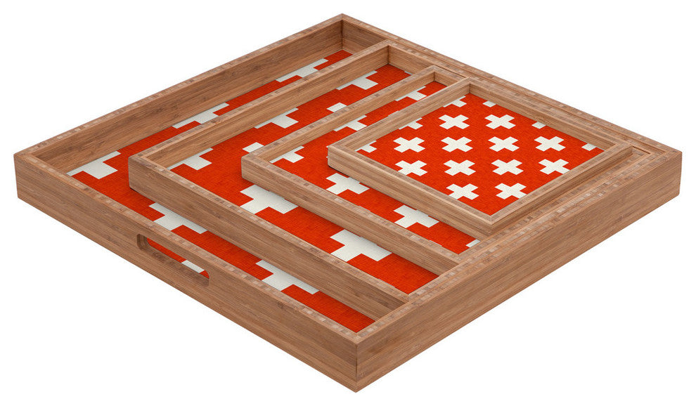 Holli Zollinger Vermillion Plus Square Tray