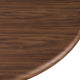 Rivas Dining Table, Walnut, Round