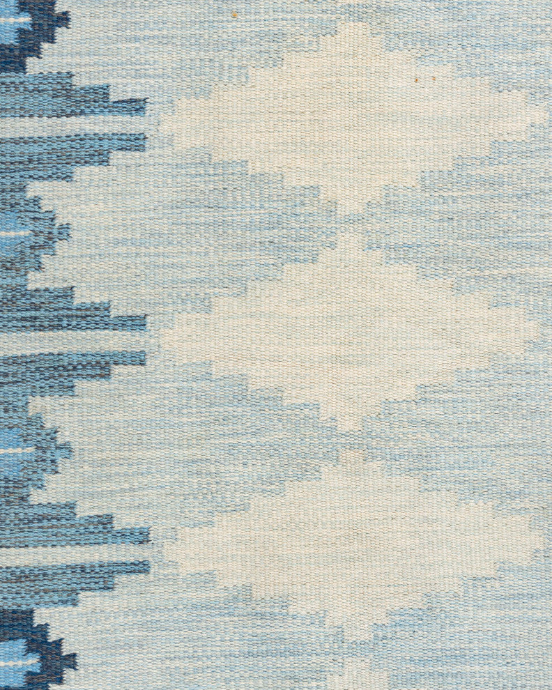 Vintage Swedish Scandinavian Area Rug, 4'6x6'10"