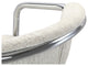 Freeman Chrome Frame Dining Chair Blended Cream-Set of Two
