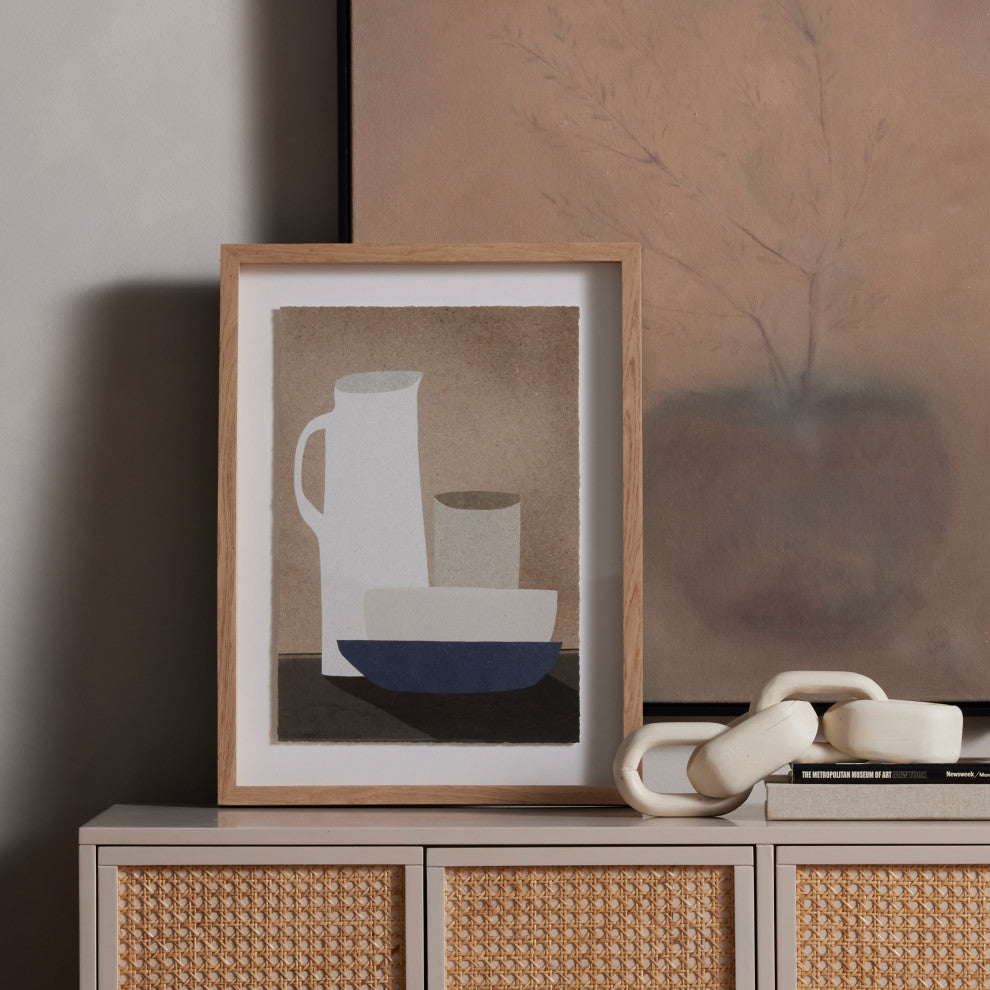 Jug And Bowls By Dan Hobday