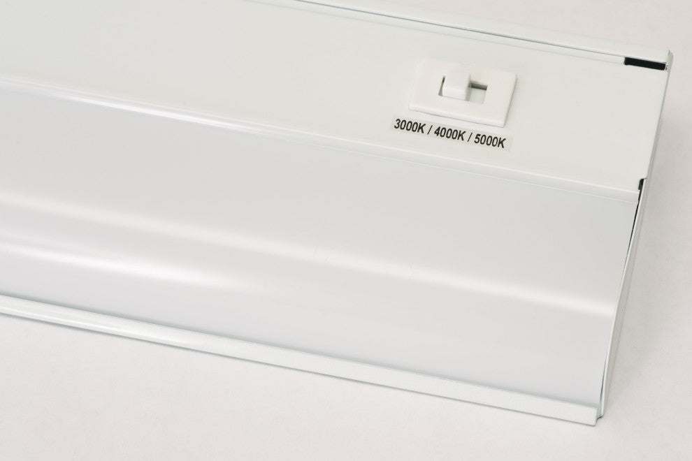 18" T5L LED Closet Light, On/Off Rocker, White, Adjustable CCT