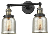 INNOVATIONS LIGHTING 208-BAB-G58-LED Small Bell 2 Light Bath Vanity Light