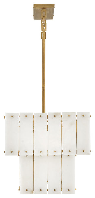 Fredrick Ramond Simone Medium Eight Light Linear, Burnished Gold