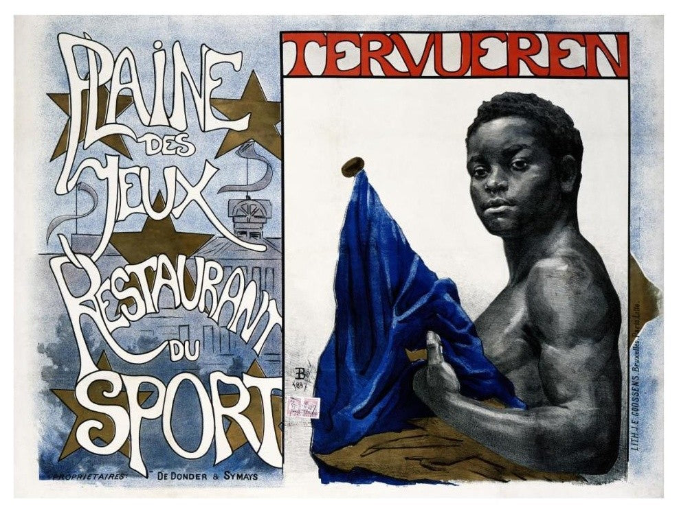 "Tervueren / Restaurant du Sport" Digital Paper Print by Unknown, 38"x29"
