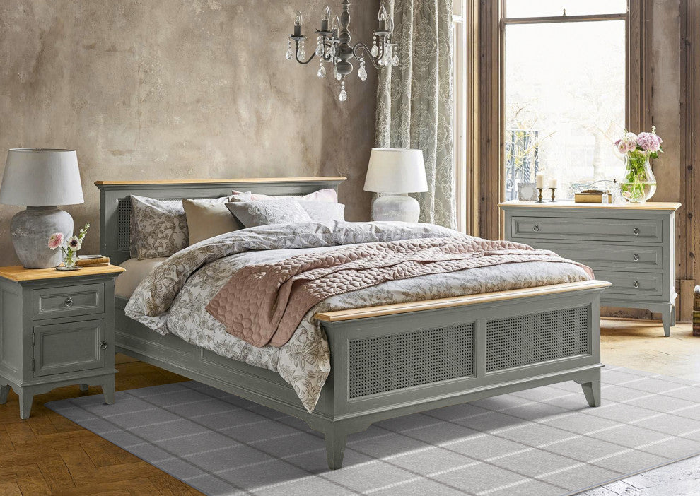 New Haven 5'4" X 7'8" Area Rug, Color Morning Fog
