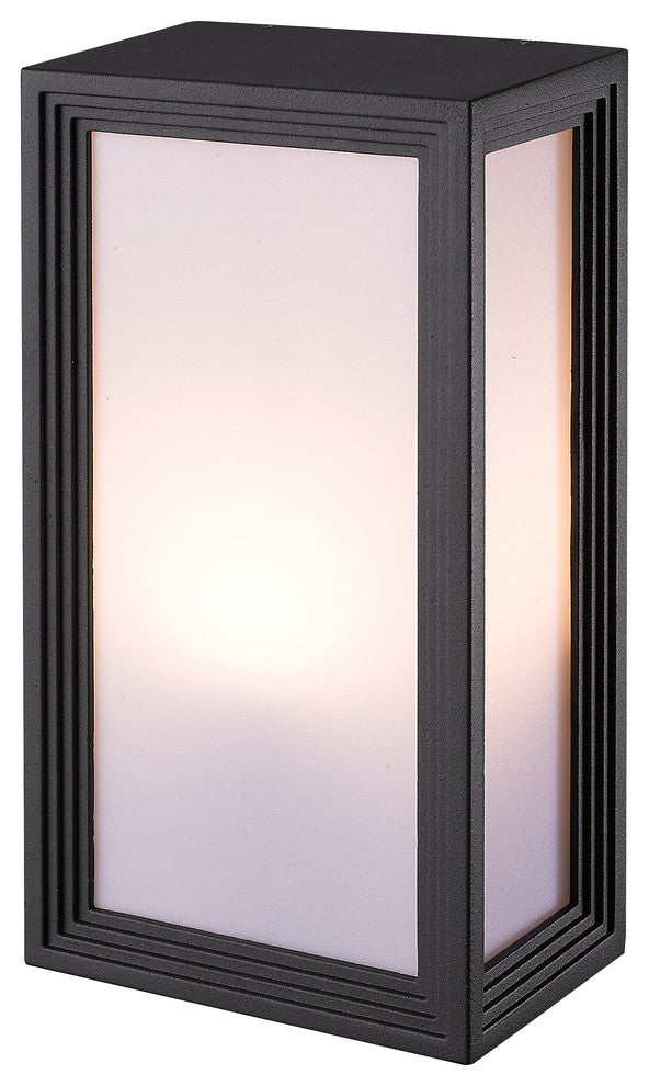 Timok Outdoor Wall Sconce, Charcoal