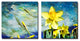 Painted Petals VII Canvas Art, 2-Piece Set, 20"x20"