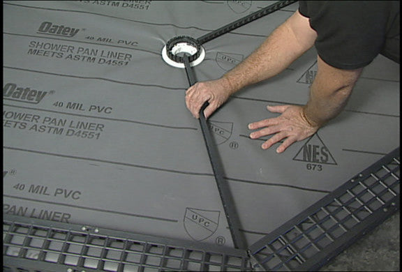 Shower Floor Slope Drainage Kit Pre Quick Pitch 2 Kirb Perfect Weep Protect Ring