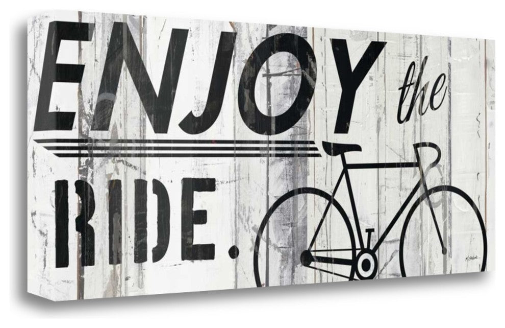 "Enjoy The Ride" By Mike Schick, Giclee Print on Gallery Wrap Canvas