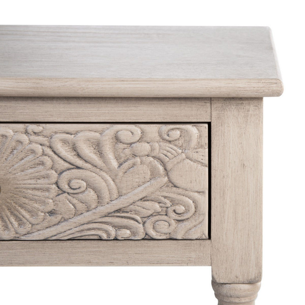Safavieh Josie 1 Drawer Accent Table, Greige