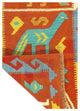 Pasargad Caucasian Tribal Style Flat Weave Kilim Runner 2'1" X6'6"