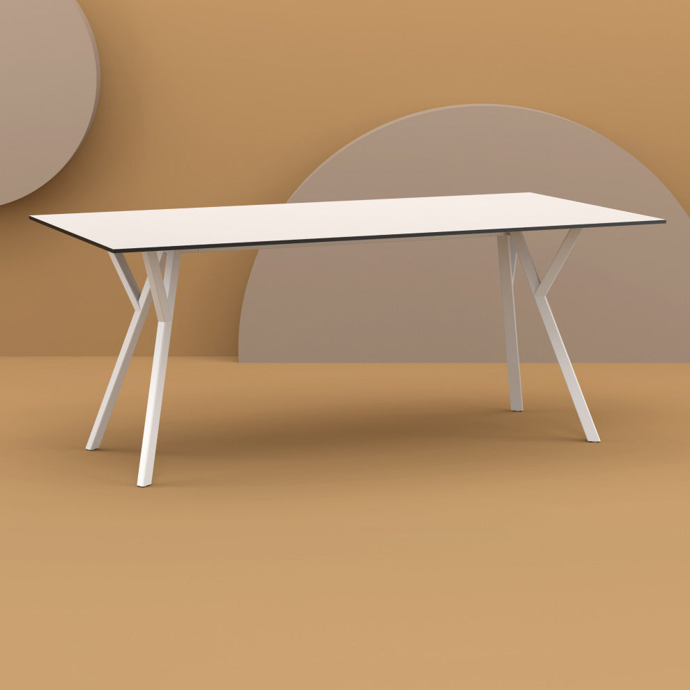 Max Rectangle Table 71" White