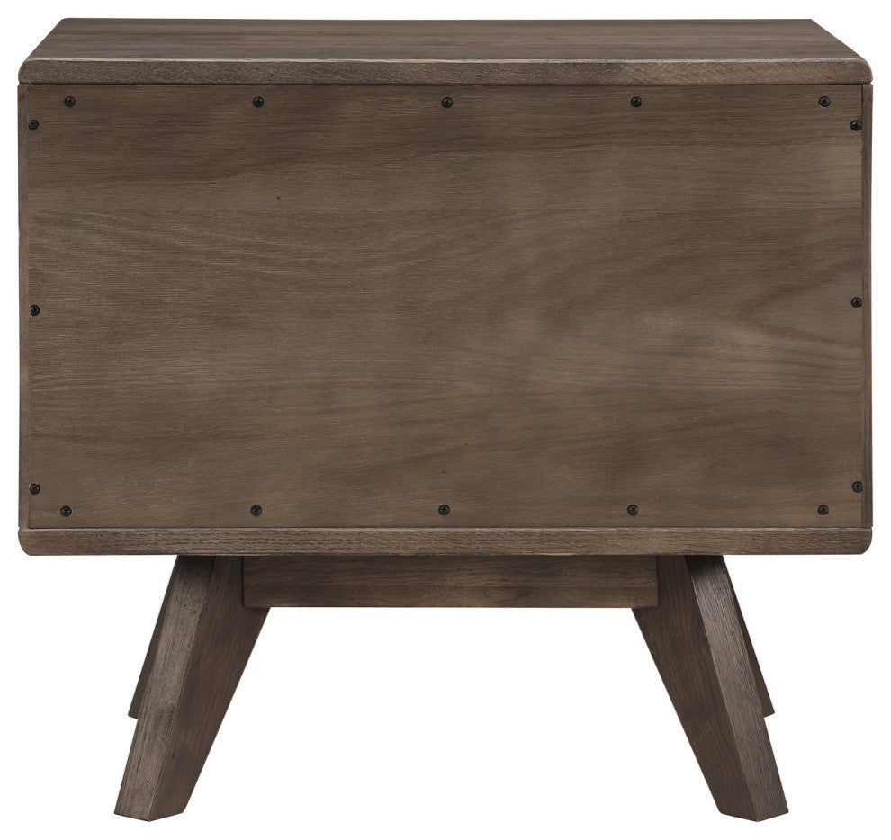 Astoria Oak 2 Drawer Nightstand