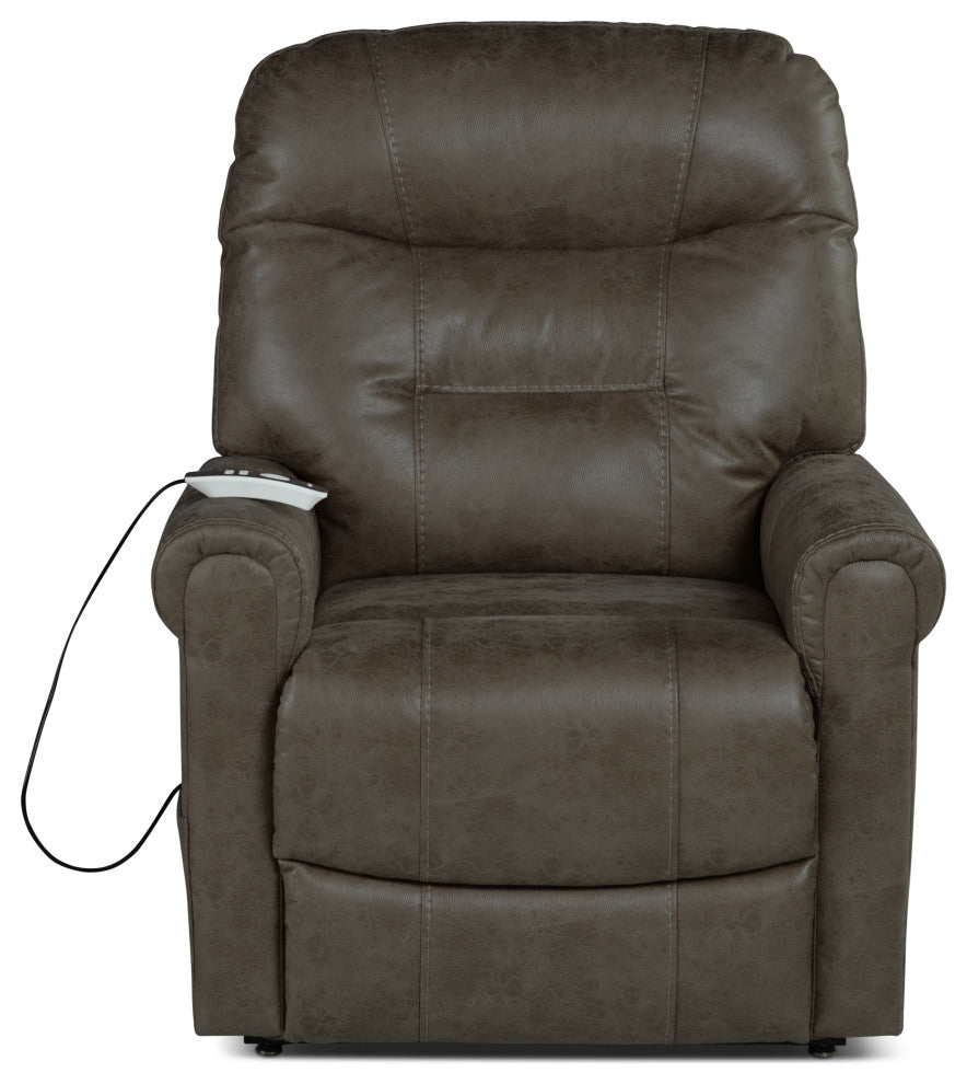 Ottawa Power Lift Chair/Heat/Massage Walnut