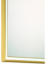 Nixon 32" LED Mirror, Gold