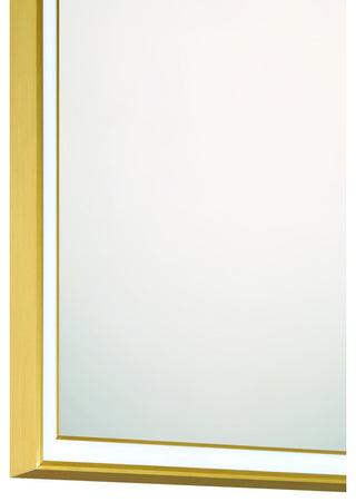 Nixon 32" LED Mirror, Gold