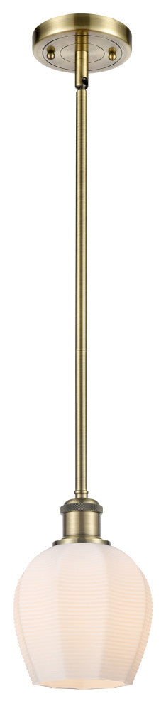 Innovations Lighting 516-1S-AB-G461-6-LED Norfolk 1 Light 5.75" Mini Pendant