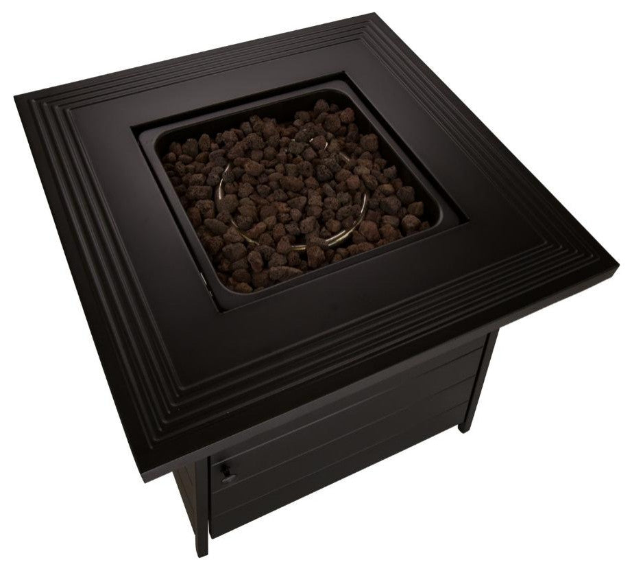Endless Summer Anderson 28" Steel LP Fire Pit Table