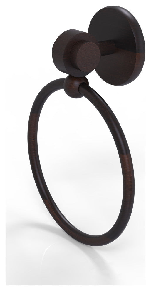 Satellite Orbit Two Towel Ring, Venetian Bronze