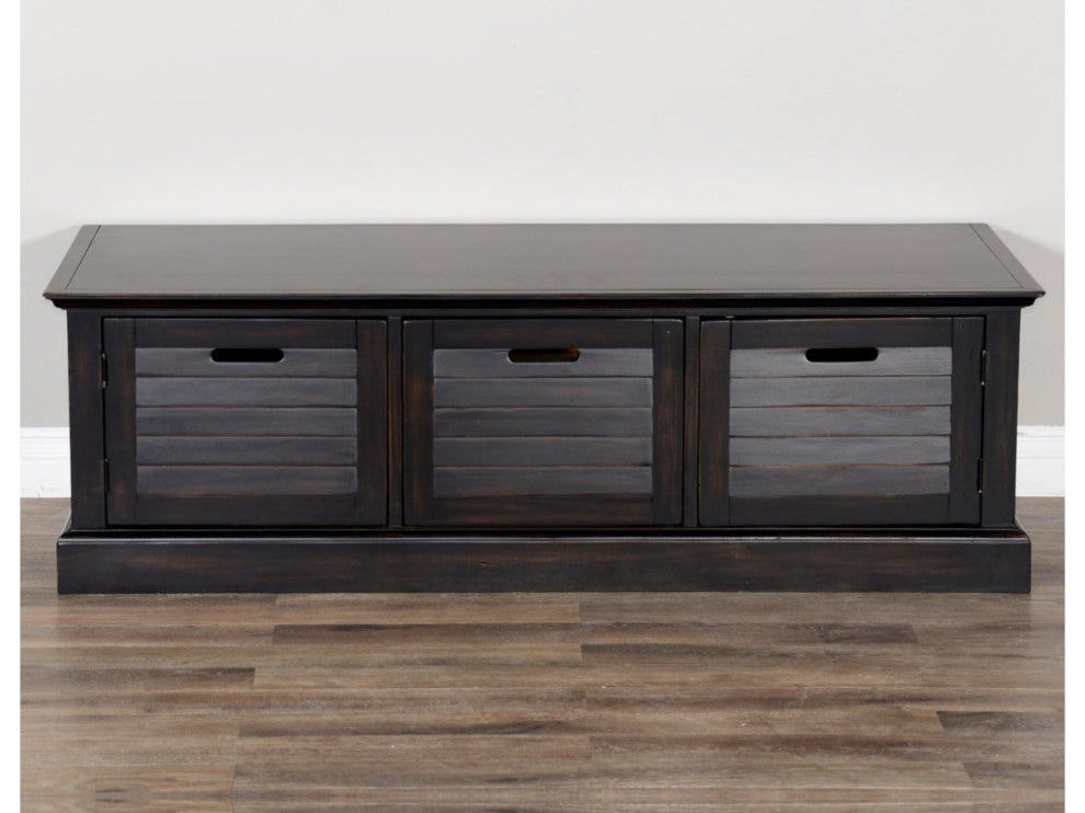 60x85" Dakota Entry Locker Hall Tree with Bench Storage