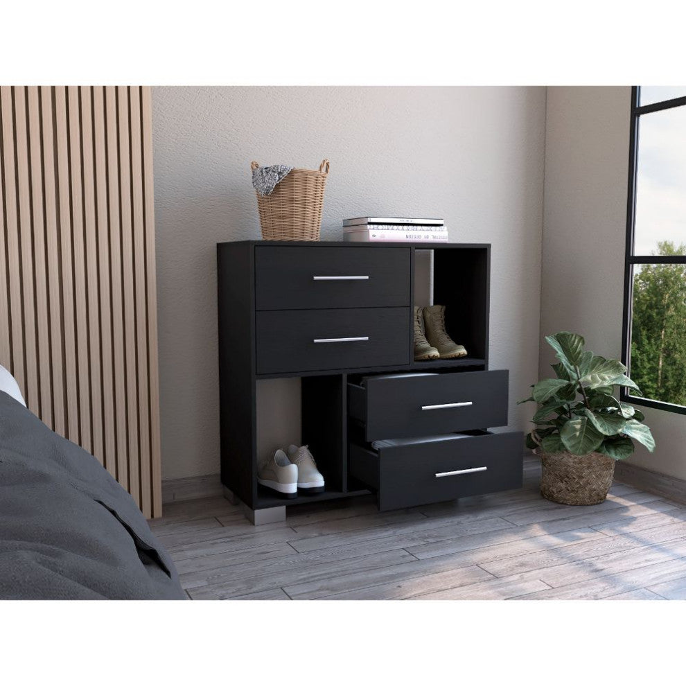 Sunflower Dresser, Black