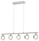 Hermosa LED 5-Light Linear Chandelier