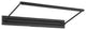 Hudson 17" LED Picture Light 3000K, Aged Brass, Black, 23"