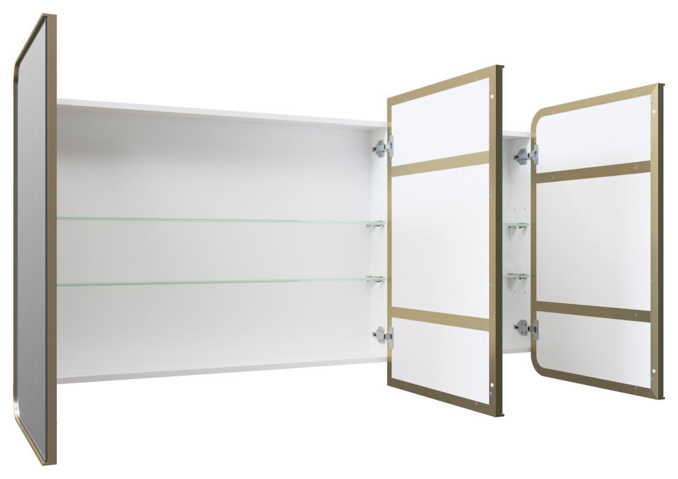 Medicine Cabinets, Satin Brass