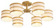 Inarzo | Post-Modern LED Chandelier For Bedroom, Study, Dining Room, 6 Heads