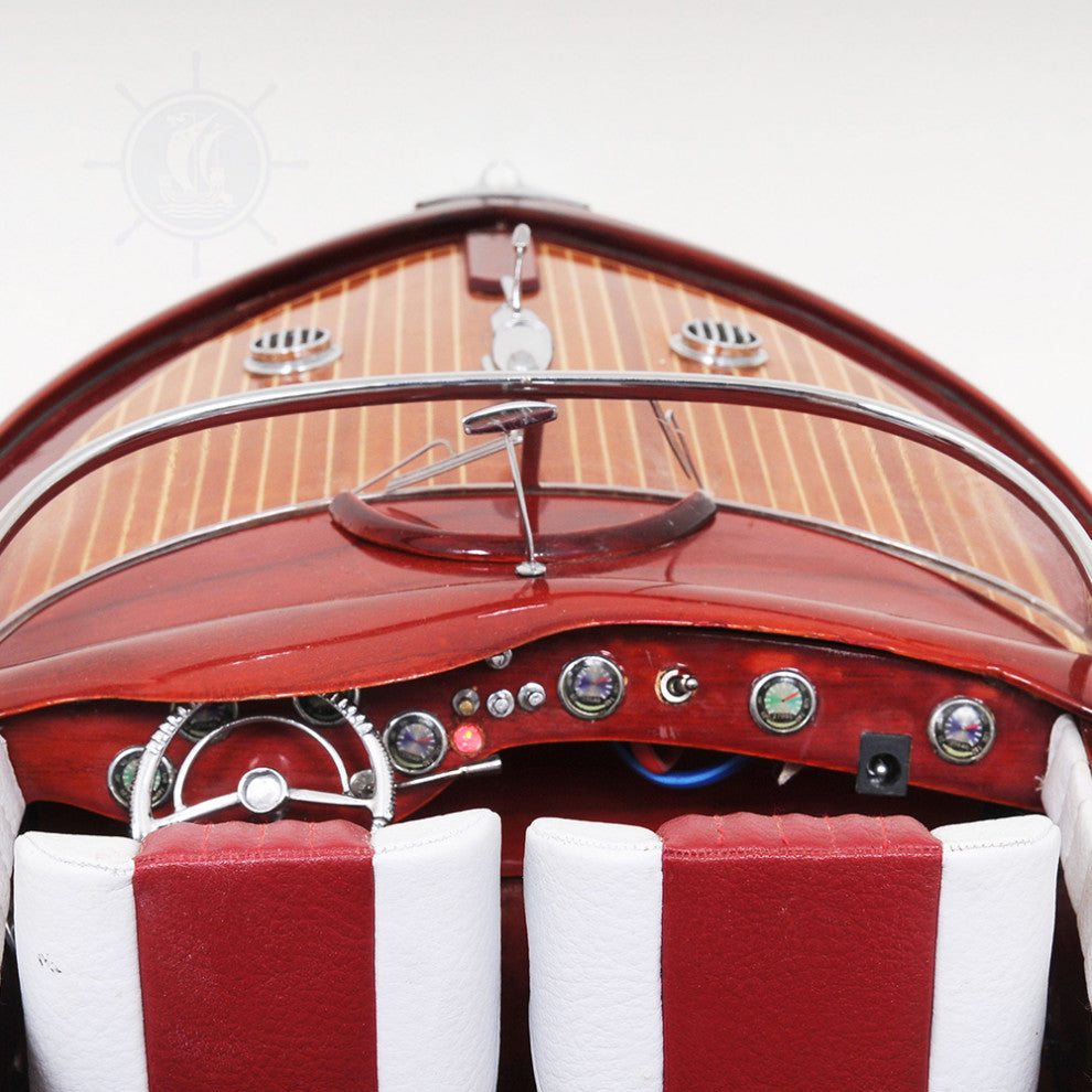 Riva Aquarama Rc Ready Wooden model speedboat