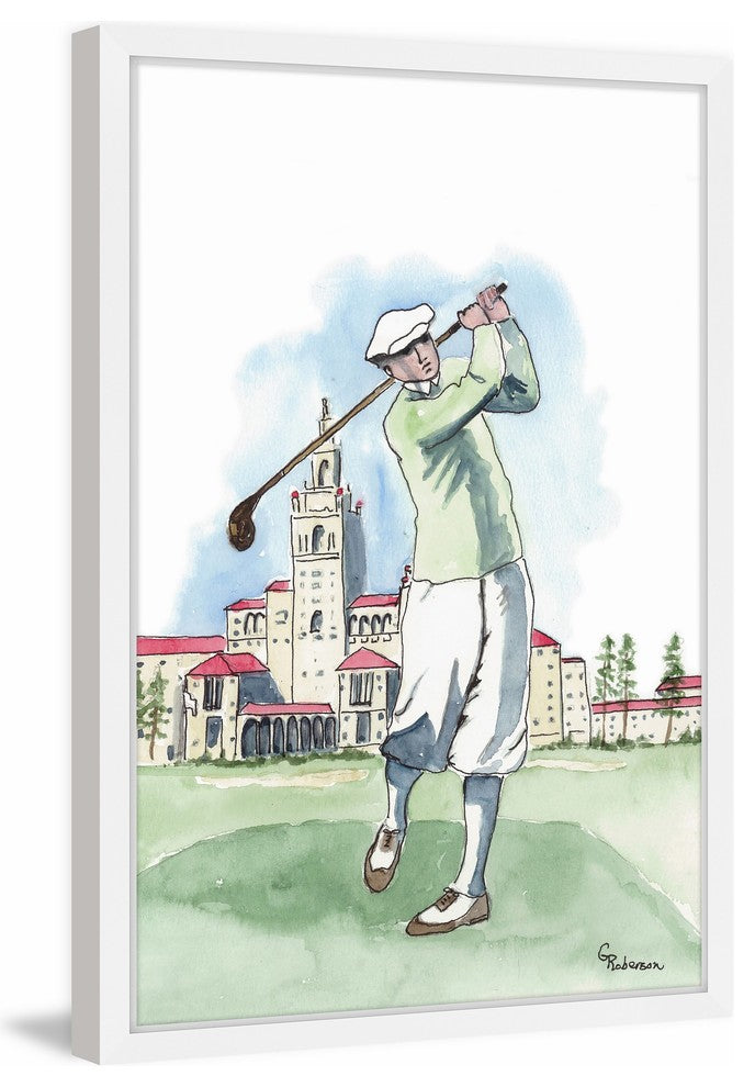 "St. Andrews" Framed Painting Print, 24"x36"