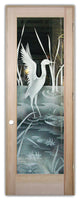 Interior Prehung Door or Interior Slab Door - Cranes A - Douglas Fir (stain...
