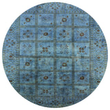Ahgly Company Indoor Round Mid-Century Modern Area Rugs, 5' Round