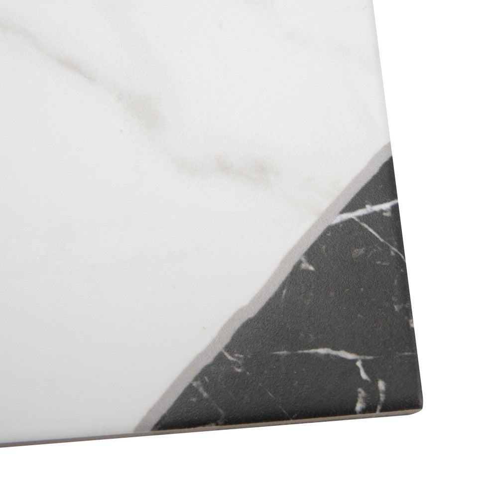 Merzoni Yard Marquina Porcelain Floor and Wall Tile