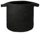 Colonial Mills Hamper Farm Braided Laundry Basket Ebony Round