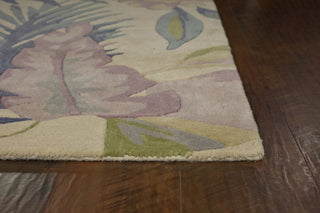 Sparta 3104 Pastel Tropics Rug, 5'6" Round